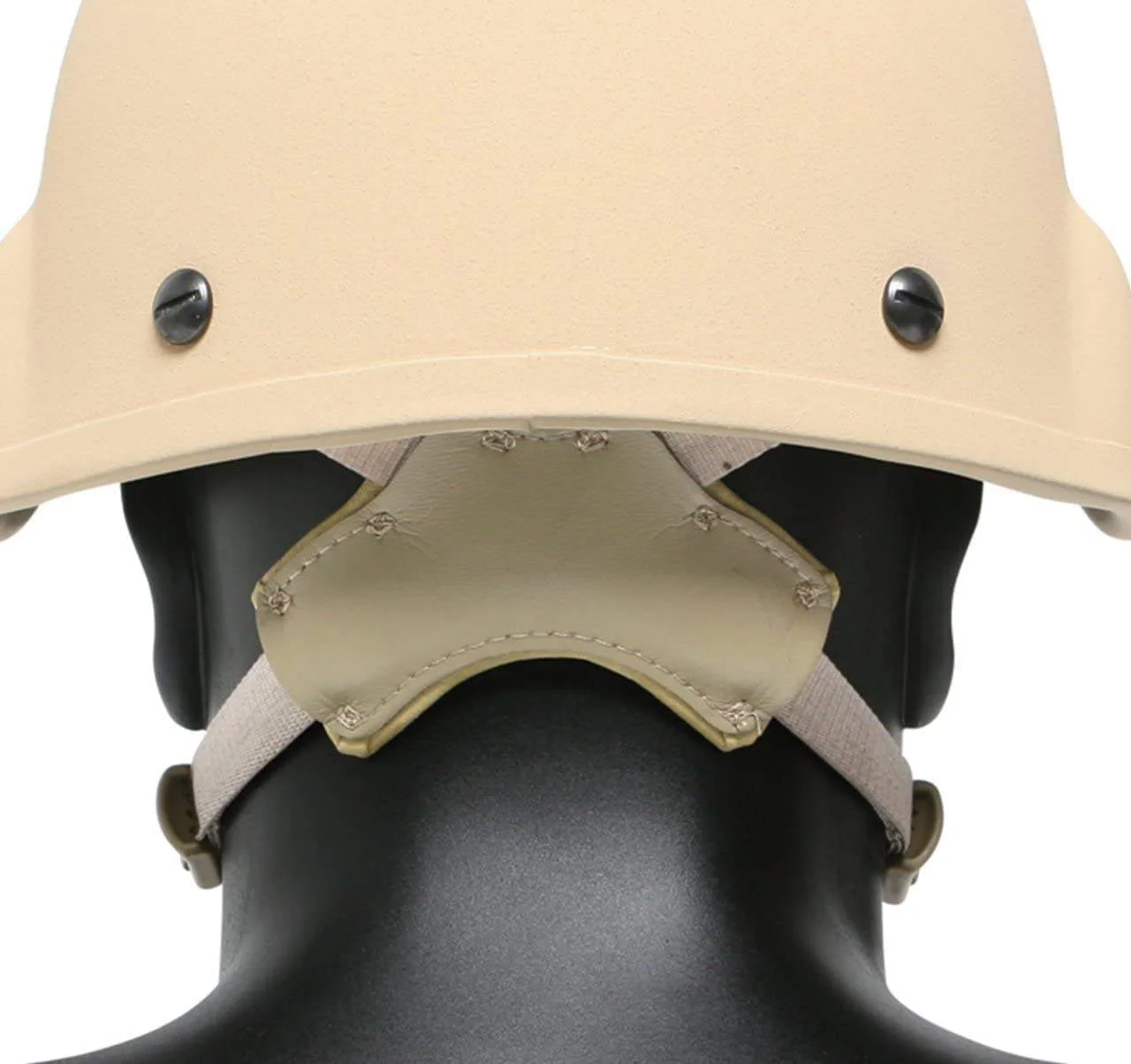 Correa de Mentonera para Casco con 4 Puntos de Anclaje para Cascos Tácticos Fast/MICH/IBH de Kevlar, Sistema de Suspensión X-Nape con Pernos y Tornillos