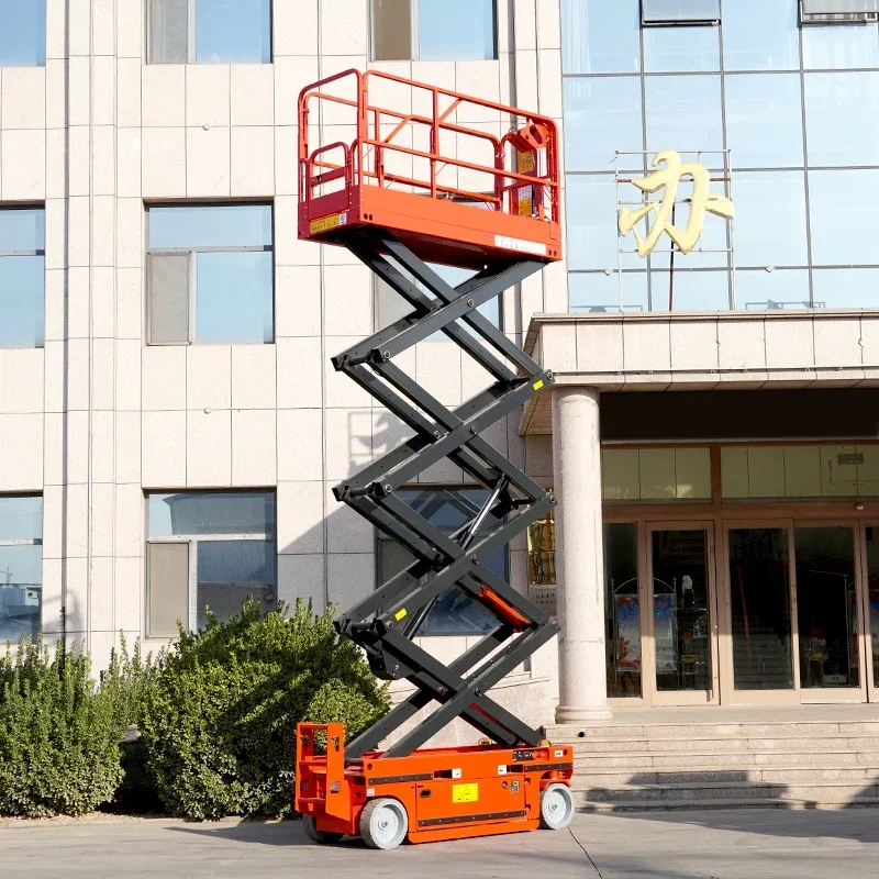 Hydraulic Lifting Platform Scissor Lift 6m 8m 10m 14m Electric Scissor Lift Table Aerial Work Platform Lift