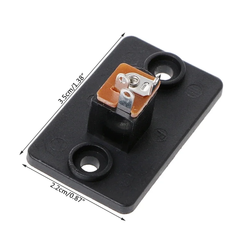 OOTDTY Female Socket Panel For Barrel Plug 12V Power Connector 5.5 x2.1mm Plug #319