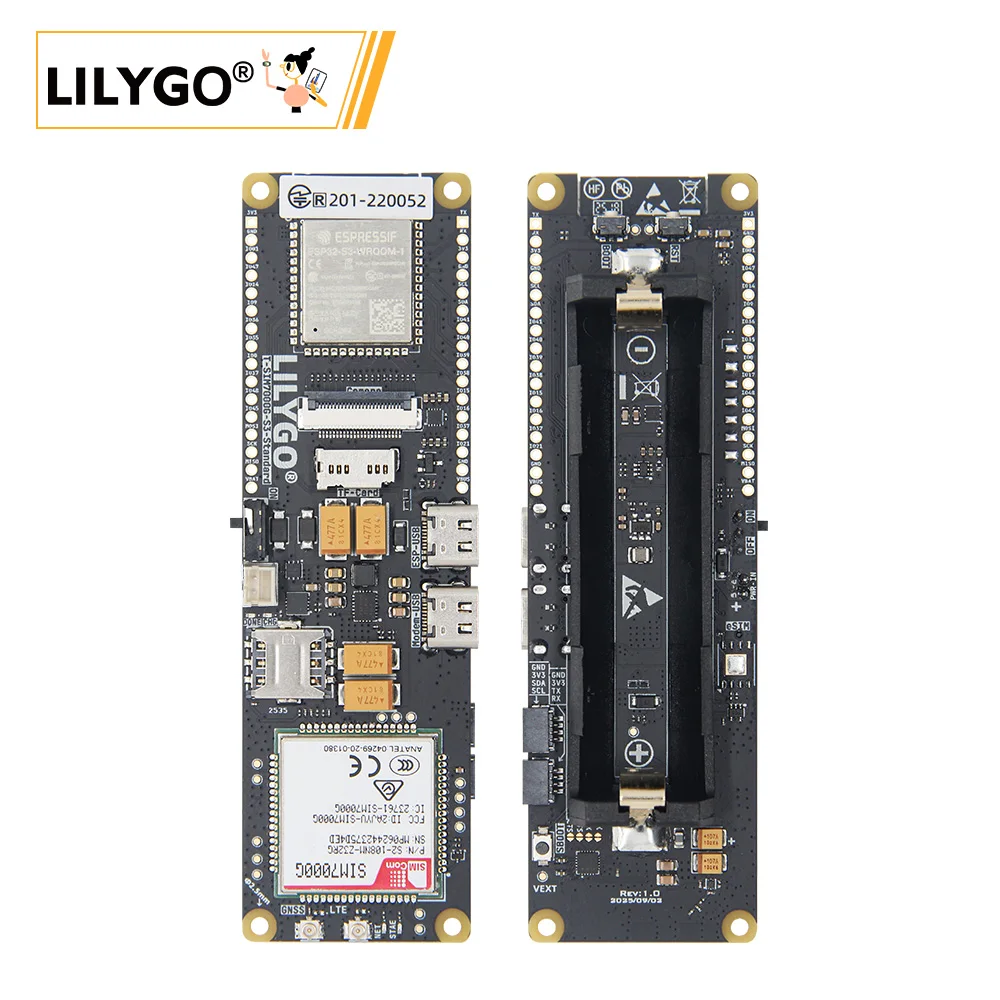 LILYGO® T-SIM7000G-S3 ESP32-S3 Dev Board SIM7000G SIM Module Support GSM(2G) LTE Cat-NB LTE Cat-M1