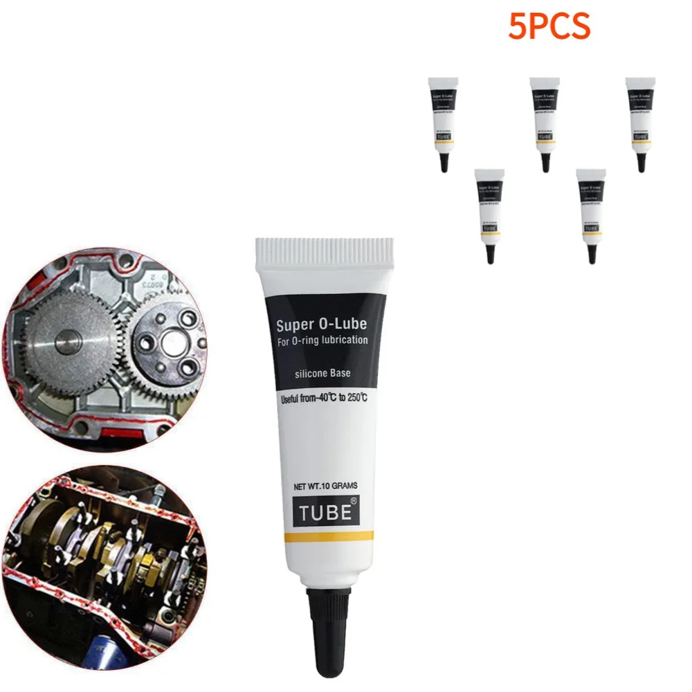 1/3/5Pcs Silicone Grease Lubricant Home Improvement Hardware Waterproof Food Grade Super O-lube O Coffee Machine Lubrication