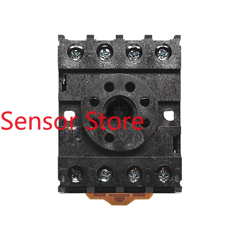 5PCS Time Relay Base PF083A-E Is Suitable For MKS2P H3BA-N8H 8 Round Feet