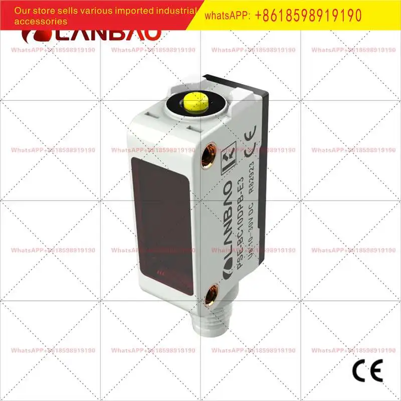 

PSE BC100DPB E3 Diffuse reflection photoelectric switch 100cm M8 plug-in square sensor