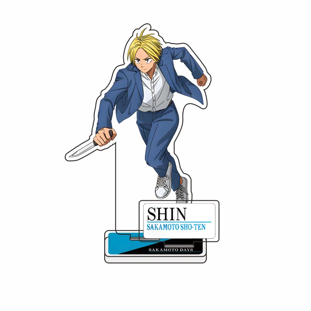 أنيمي ساكاموتو أيام الاكريليك حامل سلاسل المفاتيح القلقاس أساكورا شين شوتان يويتشي أوساراجي شيشيبا تأثيري الشكل تسجيل المشجعين الهدايا