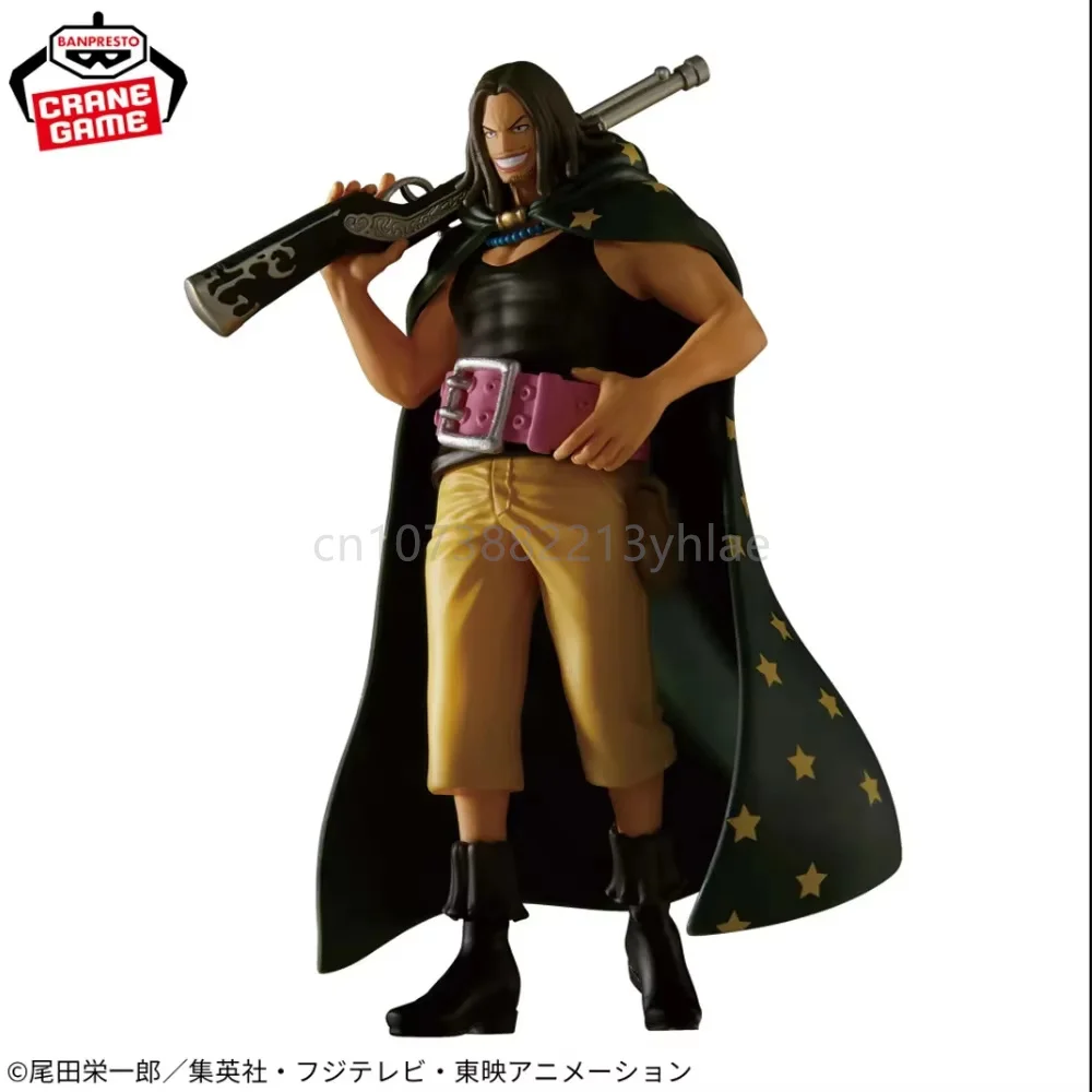 In Stock Bandai Original One Piece The Shukko Yasopp Anime Figures Model Decorative Ornaments Child Birthday Gift 160Mm