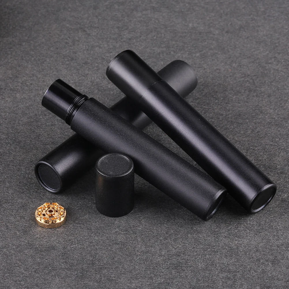 

Metal Incense Tube Portable Small Incense Stick Holder Lightweight Storage Container for Home Office Meditation Spa Aromatherapy