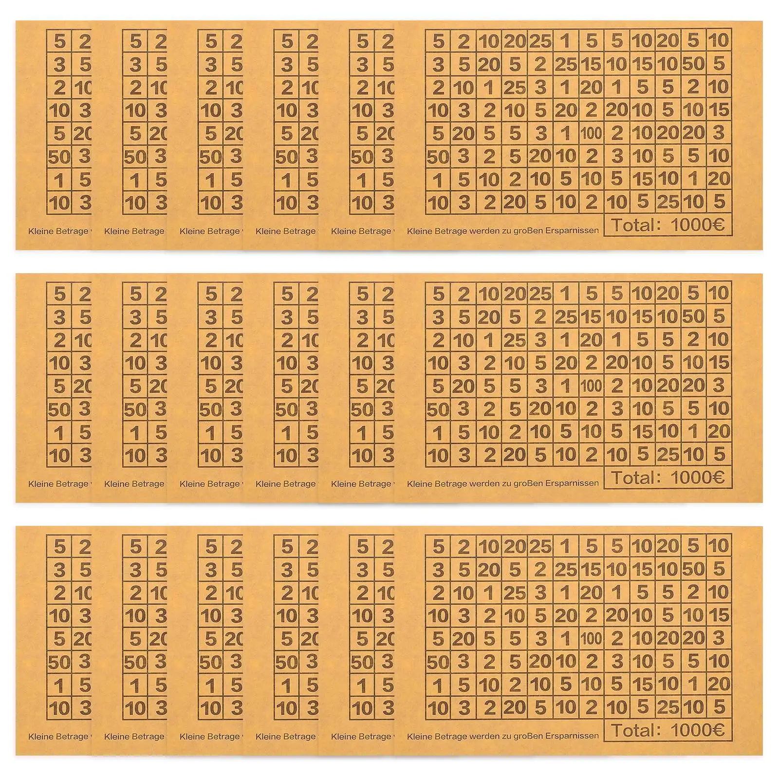 40 Sheets Saving Money Savings Tracker Stickers Piggy Bank Tracker Light Budgeting Student Coins Bank Challenge