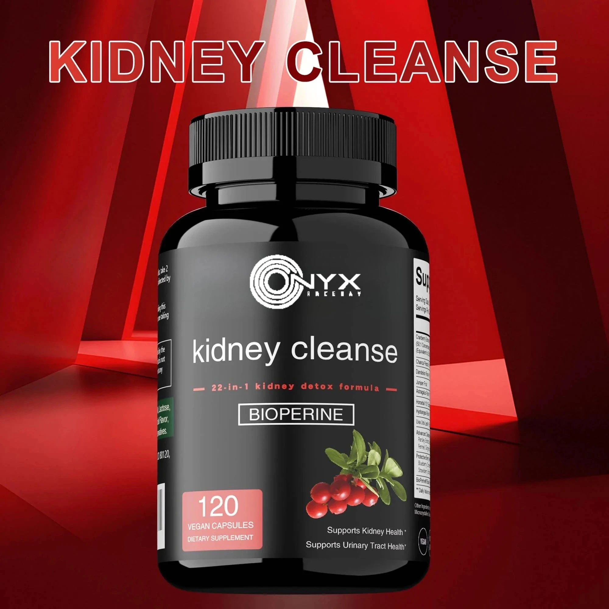 

Капсулы для очищения почек - с клюквой, уменьшают стресс, улучшают сон, способствуют здоровью мочевого пузыря и мочевыводящих путей, повышают иммунитет.