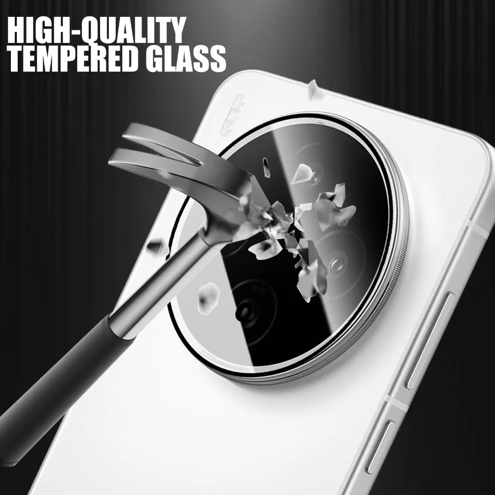 1-5 uds. Vidrio templado fácil de instalar para Vivox300/Vivo X300 Pro protectores de lentes dureza 9H películas protectoras para cámara de teléfono