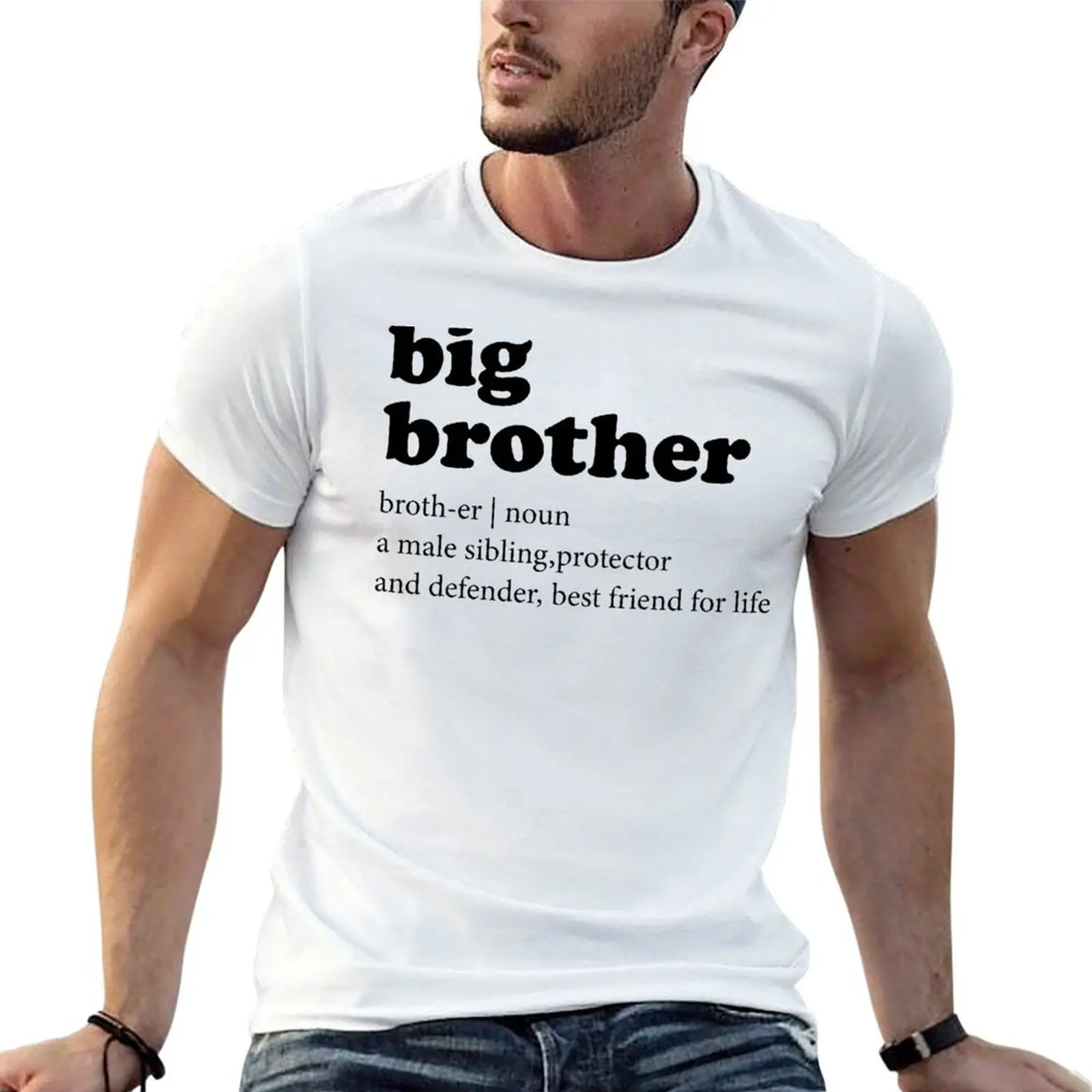 

Big Brother T-Shirt man t shirts cotton t shirt man casual t shirts with prints T-shirt