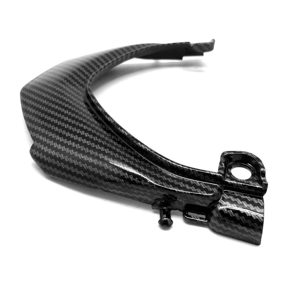 FRAME COVER FAIRING TRIM 1pc 2008-2016 Carbon Fiber Black New Practical For Kawasaki 250 EX250 Direct Replacement