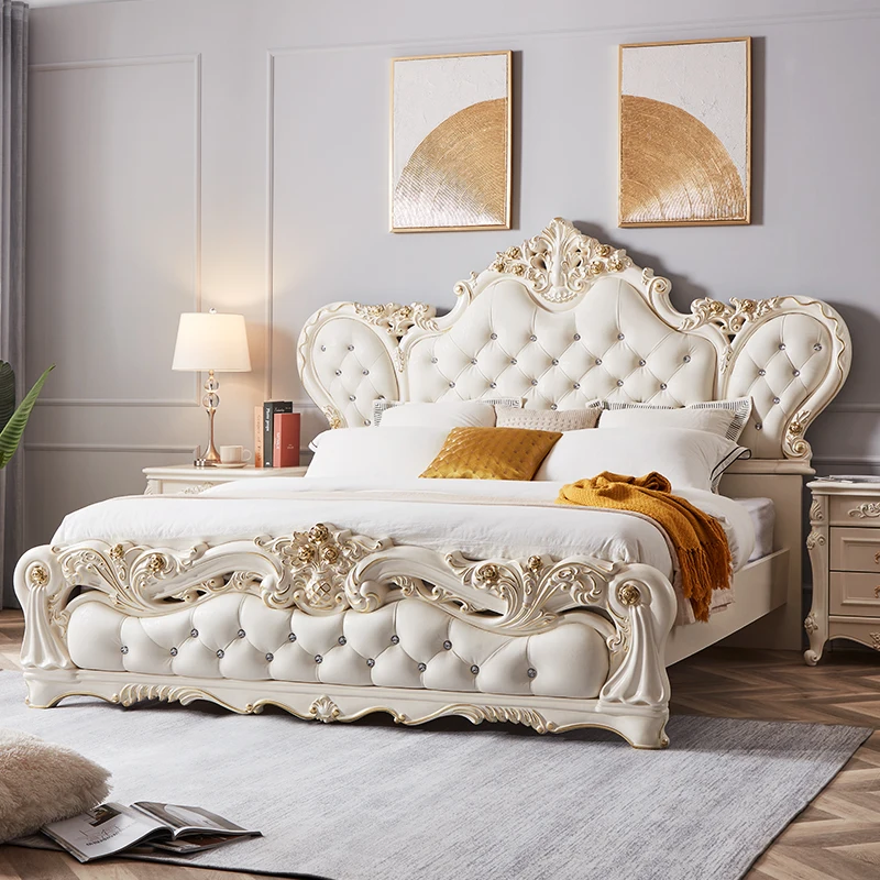 Couples Accessories Double Bed Mattresses Barrier ForKids Queen Double Bed Bedroom Bunker Letto Matrimoniale Furniture