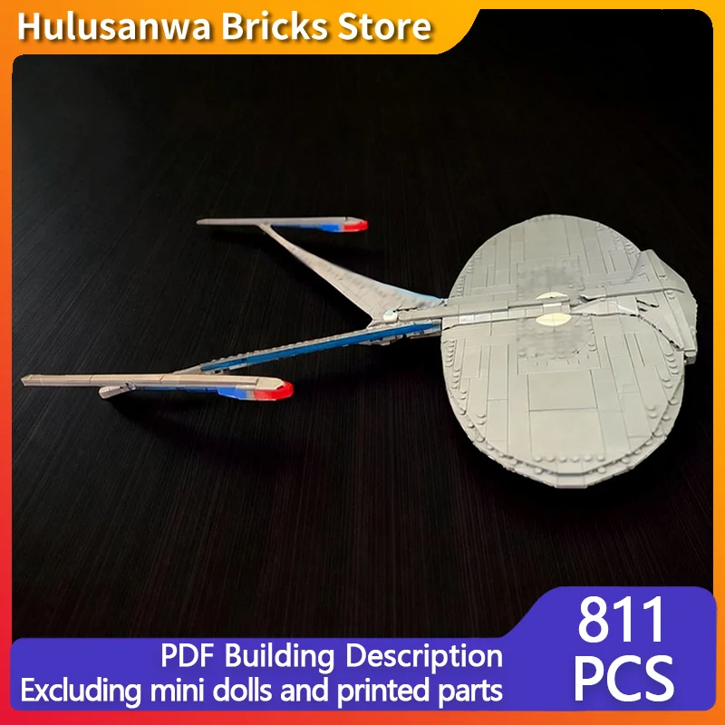 

NCC-1701-J Модель космического линкора MOC Строительные кирпичи Военное оборудование Модульная технология Подарки Праздничная сборка Детские игрушки Костюм