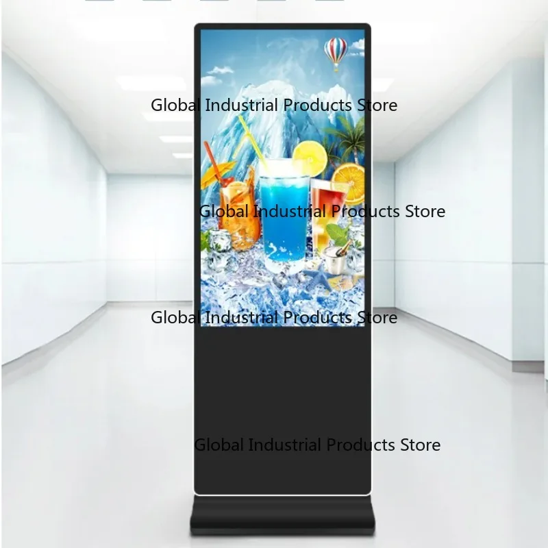 49-inch 4K Vertical  Digital Signage Kiosk - Floor-standing Interactive LCD Display For Automotive Applications