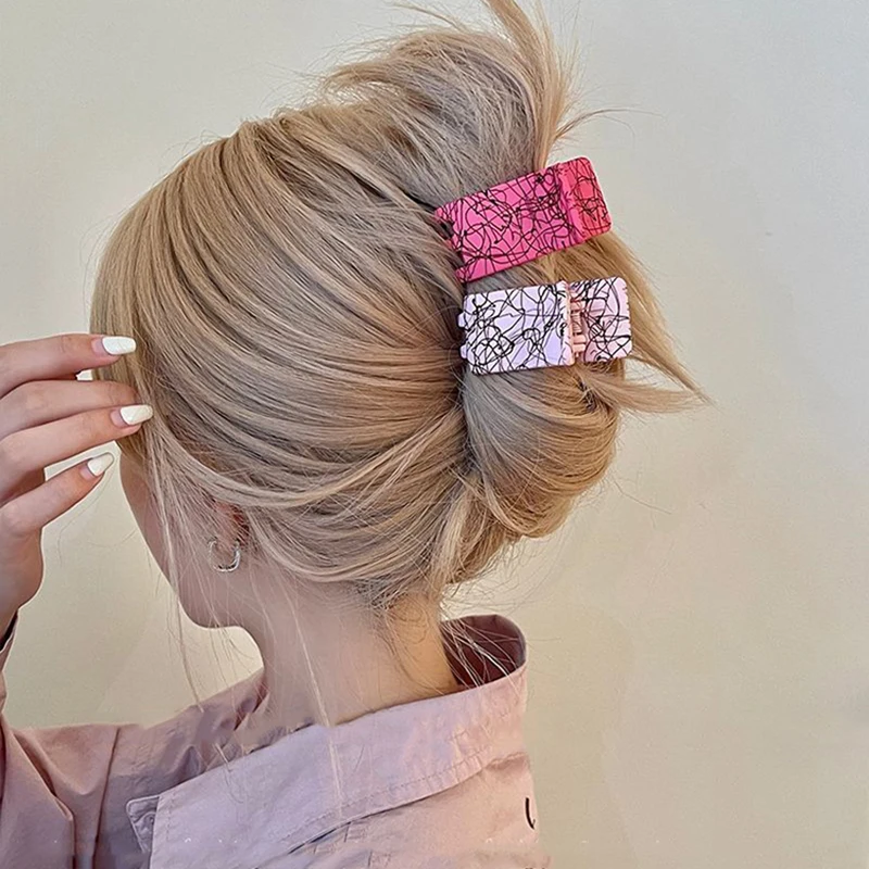 

2/3pcs Fashion Hair Clip Claw Women's Hair Crab Hairpin Hair Accessories Ponytail Holder DIY Updo Hairstyle Headdress