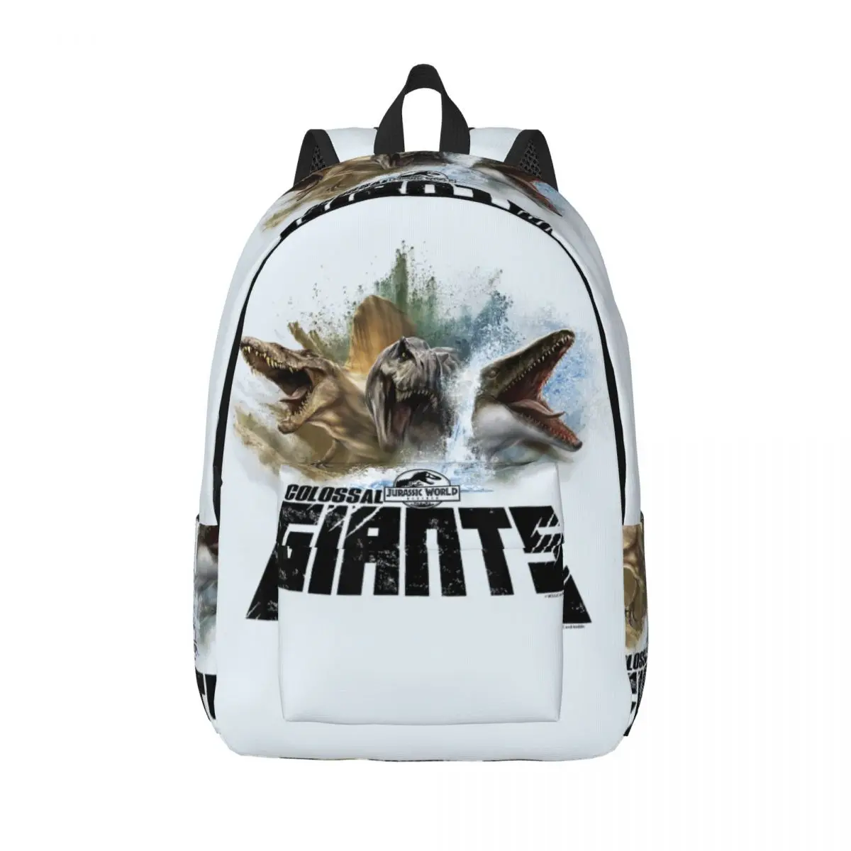 

Jurassic World Rebirth Colossal Giants Backpack Women Polyester Cycling Backpacks Big Kawaii School Bags Rucksack