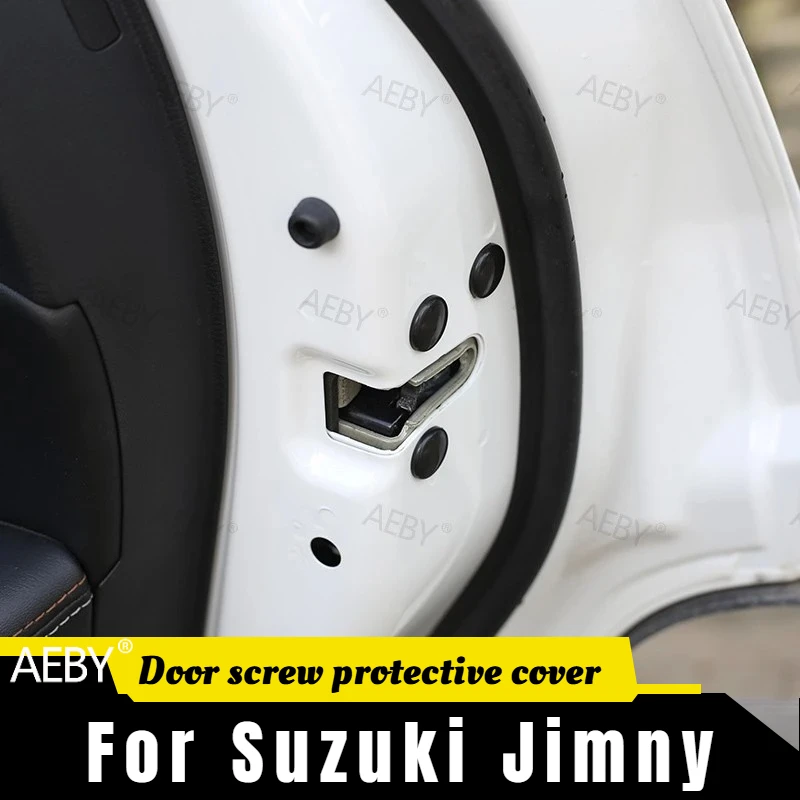

For Jeep Wrangler 2018-2023 Door screw protective cover,Door lock cover is rust-proof and scratch-proof,Car accessories