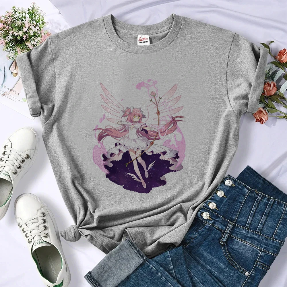 Madoka Magica tshirt girl cute gothic clearance sales t shirt alternative  jojifuku 2000s japanese japan