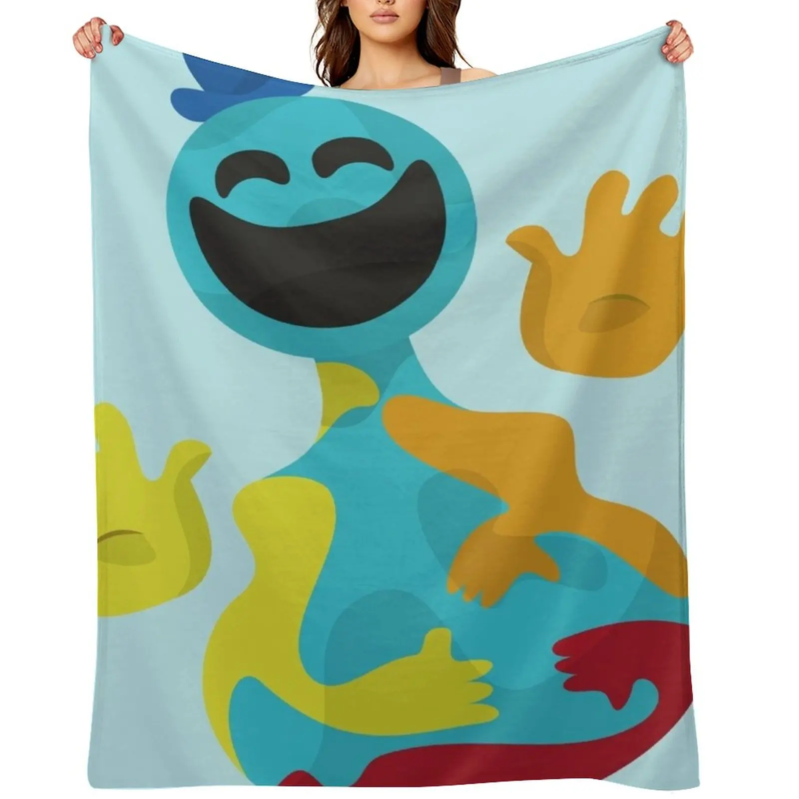 

Doey The Doughman Throw Blanket Blankets Sofas Of Decoration Designers Cute Plaid warm winter Blankets