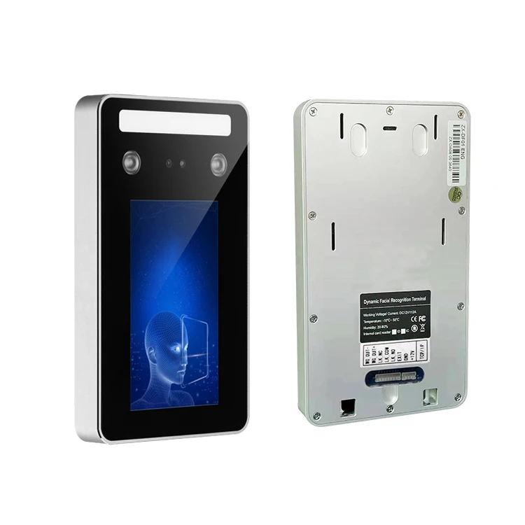 ระบบควบคุมการเข้าออกประตูแบบหมุนพร้อมระบบจดจำใบหน้าแบบไบโอเมตริกซ์กันน้ำขนาด 5 นิ้ว พร้อมระบบมองเห็นในเวลากลางคืน