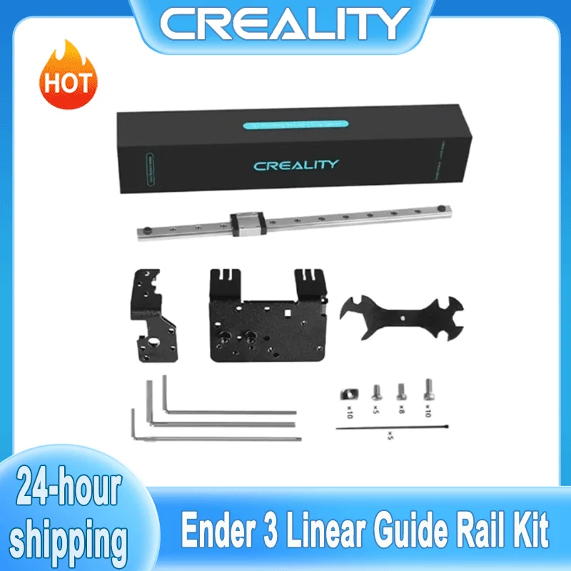 Creality Ender 3 Linear Guide Rail Kit for Ender-3 Ender-3 Pro Ender-3 V2 High Precision Printing High Speed Printing Original