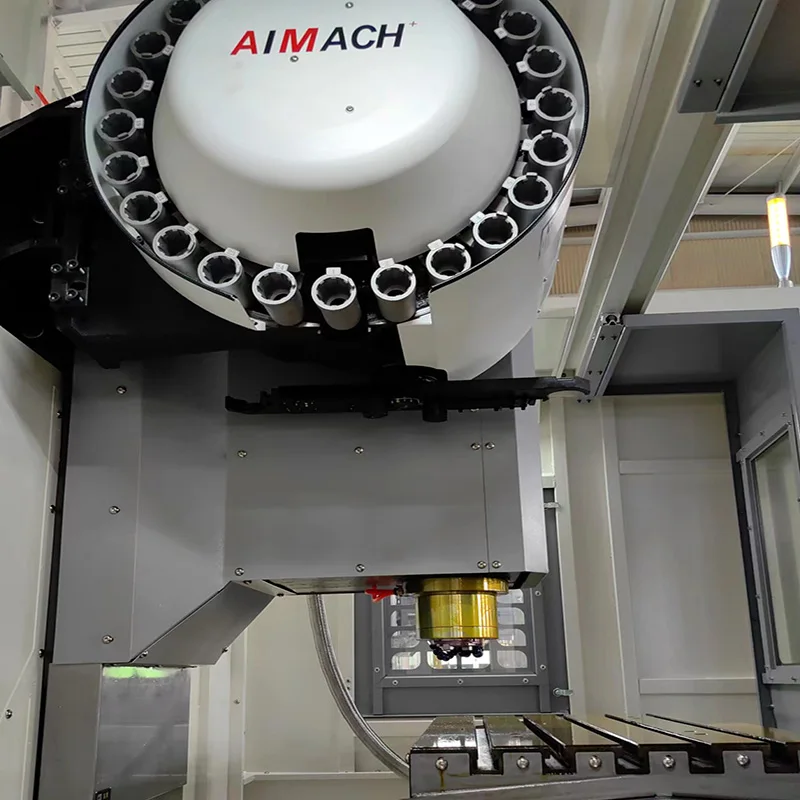 Taiwan Okada 5 Axis 4 Linkage Rotary Table 200Mm Vmc850 Vmc855 Cnc Vertical Milling Hining Center