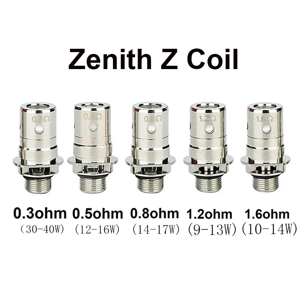 Zenith Coil Z Coils 0.3ohm 0.5ohm 0.8/1.6/1.2ohm Mesh Coils Head for Zentih D22/Zenith Pro/Zlide Tank/Kroma-Z Pods Kit