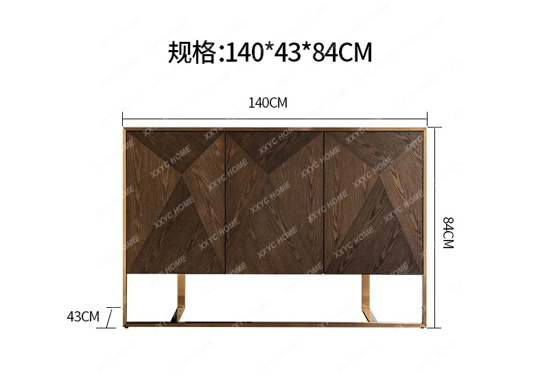 مدخل فاخر خفيف، مدخل إبداعي، خزانة جانبية لمطعم الضيوف #6