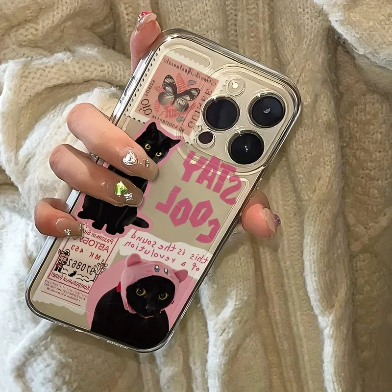 Black Cat Meme Sticker Collage - Travel Accessories Iphone 评论和价格