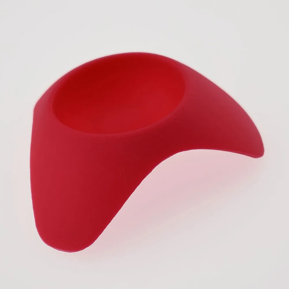 6Pcs Silicone Egg Cups Wine Glass Shape Boiled Egg Holder Dishwasher Safe Heat Resistant Non Scratch Rust Proof for Breakfast