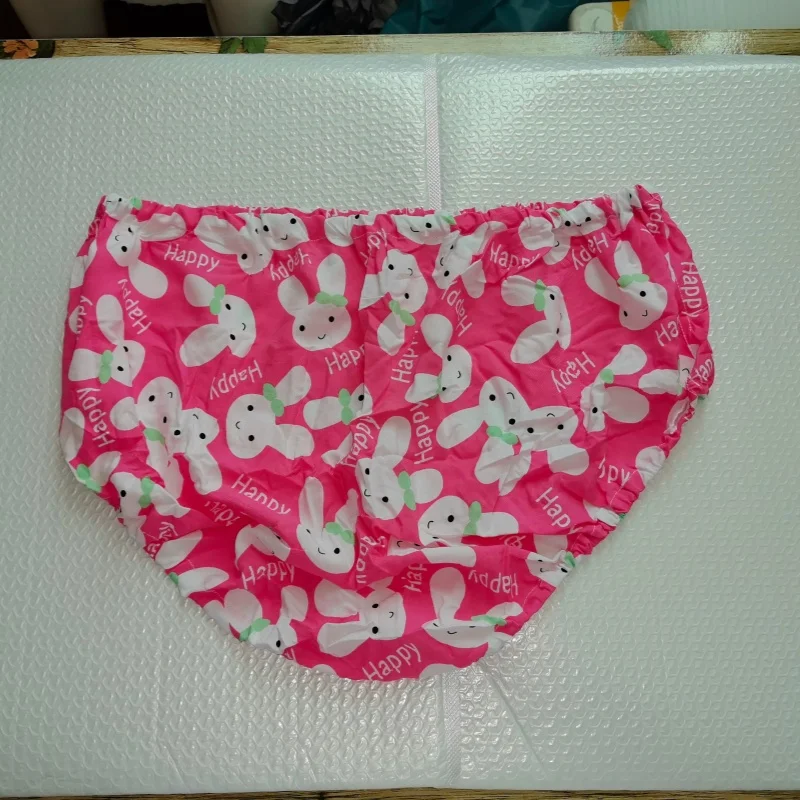 

Men Women Floral Large Size High Waisted Briefs Sissy Comfortable Breathable Adult Baby Bloomers Cotton Panties ABDL Underwear