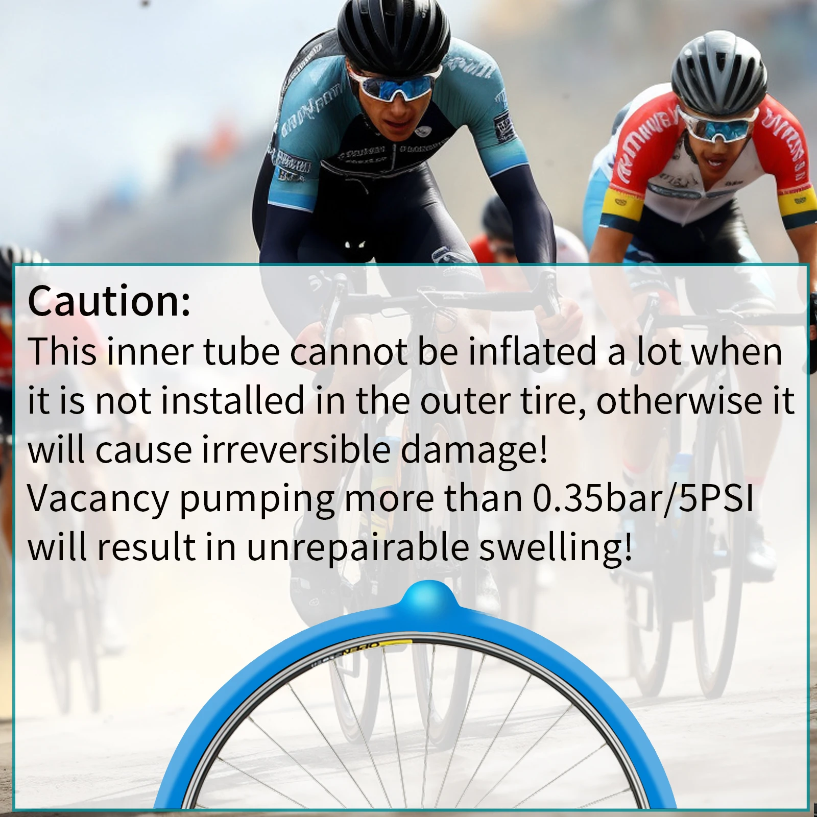 GUSTAVO TPU Tube MTB 26 27.5 29er Bike Inner Tire 29x1.95 2.0 2.1 2.2 2.3 2.4 2.5 2.6 2.7 2.8 Bicycle Lights Tire French Valve