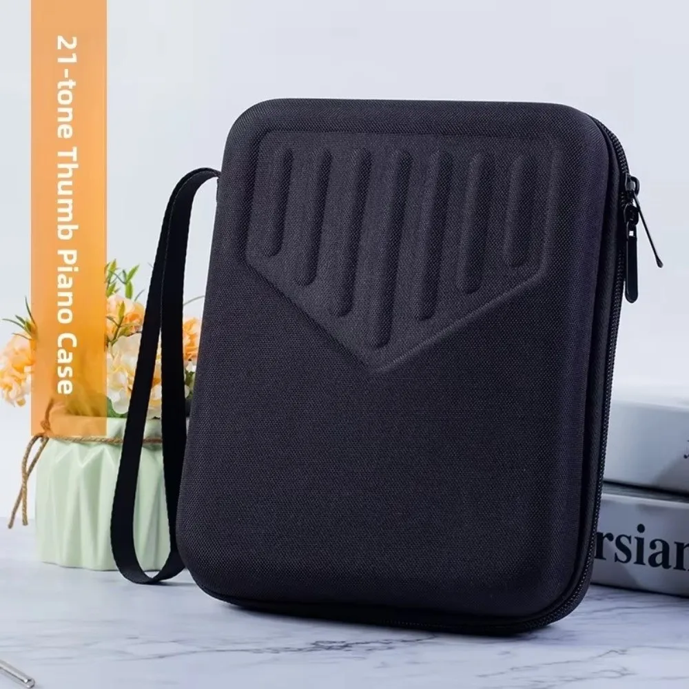 Universal Thickened Kalimba Case EVA Shockproof Piano Bag Finger Guitar Protective Cover For 17 Tones 20/21 Tones