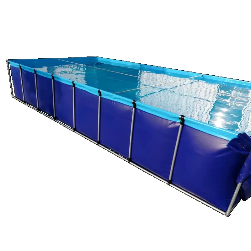 Long-lasting galvanized steel square fish pond pipe for aquaculture
