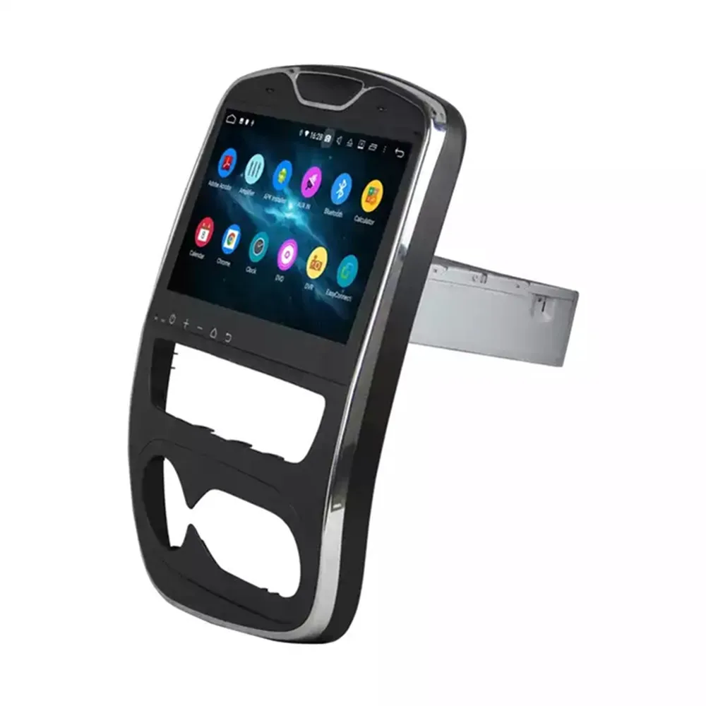 10.1 "أندرويد 14 MT8667 سيارة مشغل وسائط متعددة 8 كور 8 + 256G 8 + 128G لرينو كليو 2017-2018 AT/MT راديو الصوت ستيريو Carplay #4