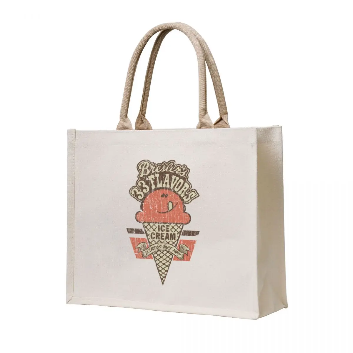 

Bresler's 33 Flavors 1927 Tote Bag Beach bag Handbags canvas bags Customizable tote bag