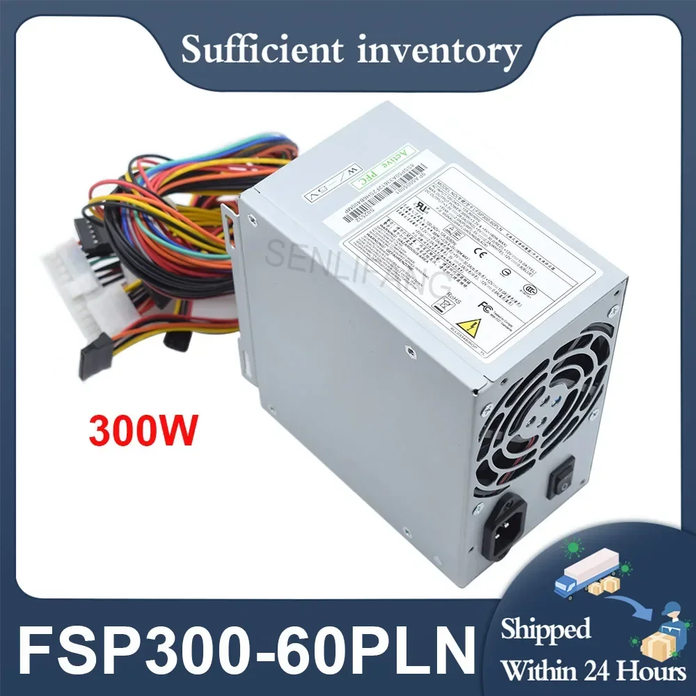 140*150*85MM 300W 100-240V FSP300-60PLN New Industrial Computer Power Supply With 24Pin Connector ATX 12V