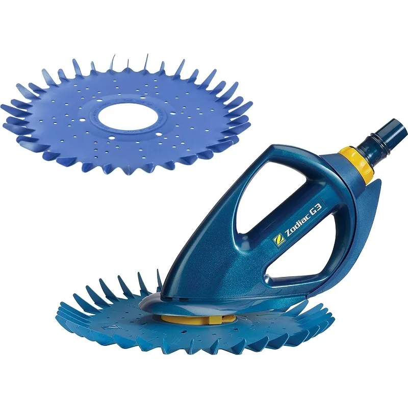 Zodiac Baracuda G3 Kit with Advanced Suction Side Automatic Pool Wall/Floor Cleaner and Additional Finned Disc