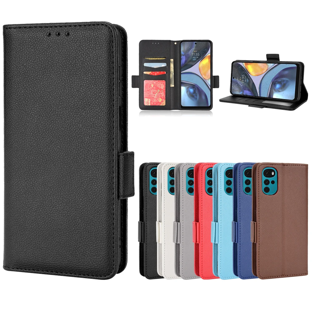 10pcs/Lot Wallet Lychee Premium Leather Case For Oneplus Ace 10T Nord CE 10 N200 N100 N10 N20 9R 8 Pro 5G