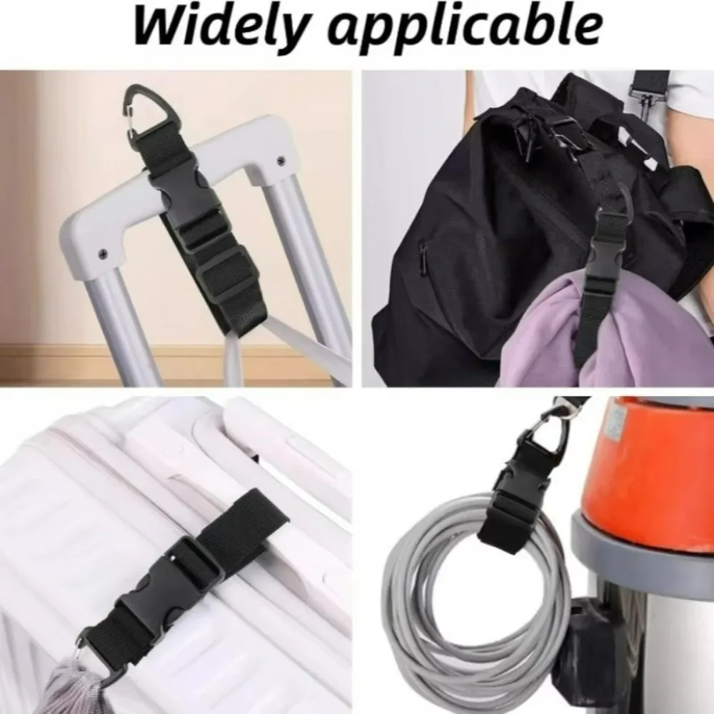 45cm Extension Cord Organizer Adjustable Heavy-Duty Cable Management Storage Strap 3-Axis Buckle Nylon Wire Manager Workshop