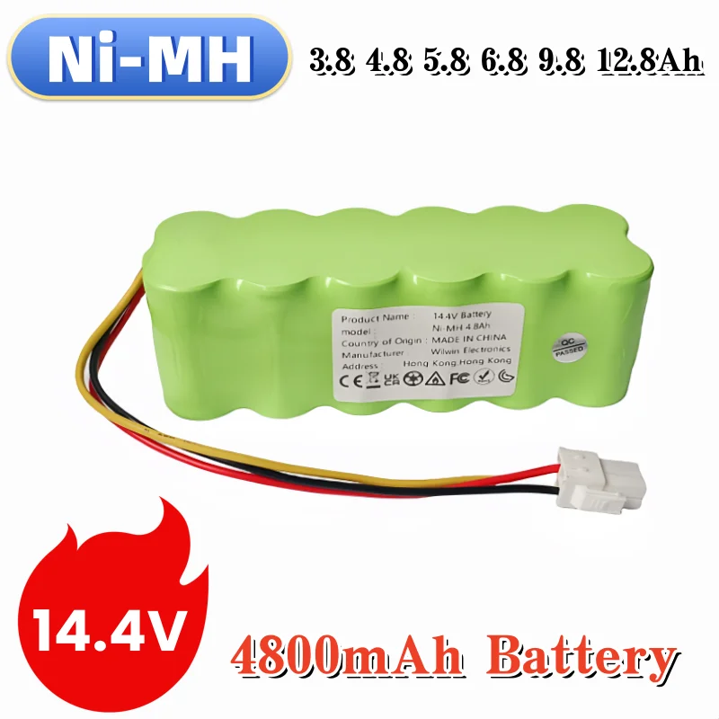 MKEPA 14.4V 4.8Ah NI-MH vacuum cleaner battery butterfly robot lpega SR8840SR8845SR8855SR8990VCR8845VCR8895VCR8730SR8750