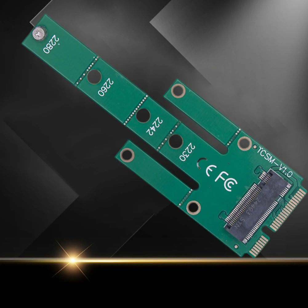 MSATA To NGFF Adapter M.2 NGFF Convert Card MSATA Adapter Card NGFF To MSATA Male Riser for 2242/2260/2280 M.2 SSD