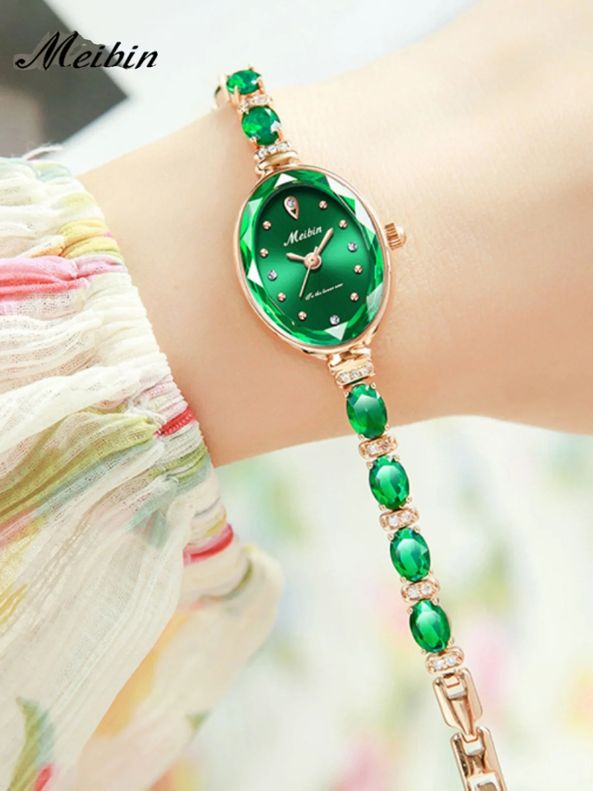 Bracelet watch, high-end quartz watch, fashionable and light luxury high-end women's watch, birthday gift for women, female gift