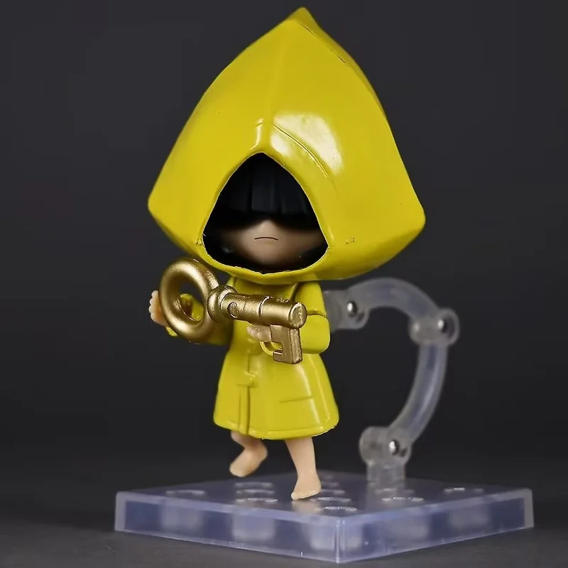 

Q-Version 2146 Six Little Nightmares 2 Yellow Raincoat Collectible Pvc Figure Game Character Model For Desktop Collection