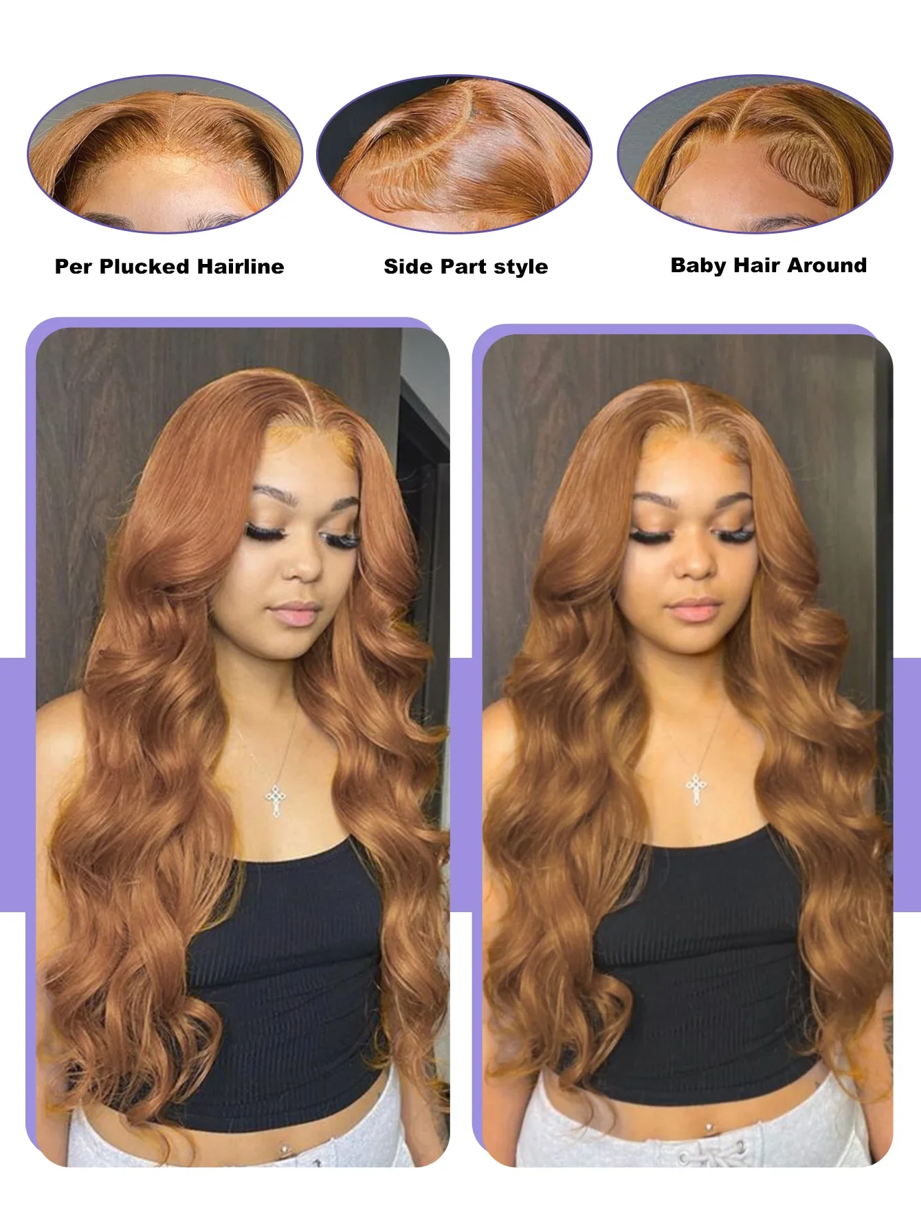 Pelucas de Cabello Humano con - 613 Blonde Body Wave Lace Front Wig reseña y precio