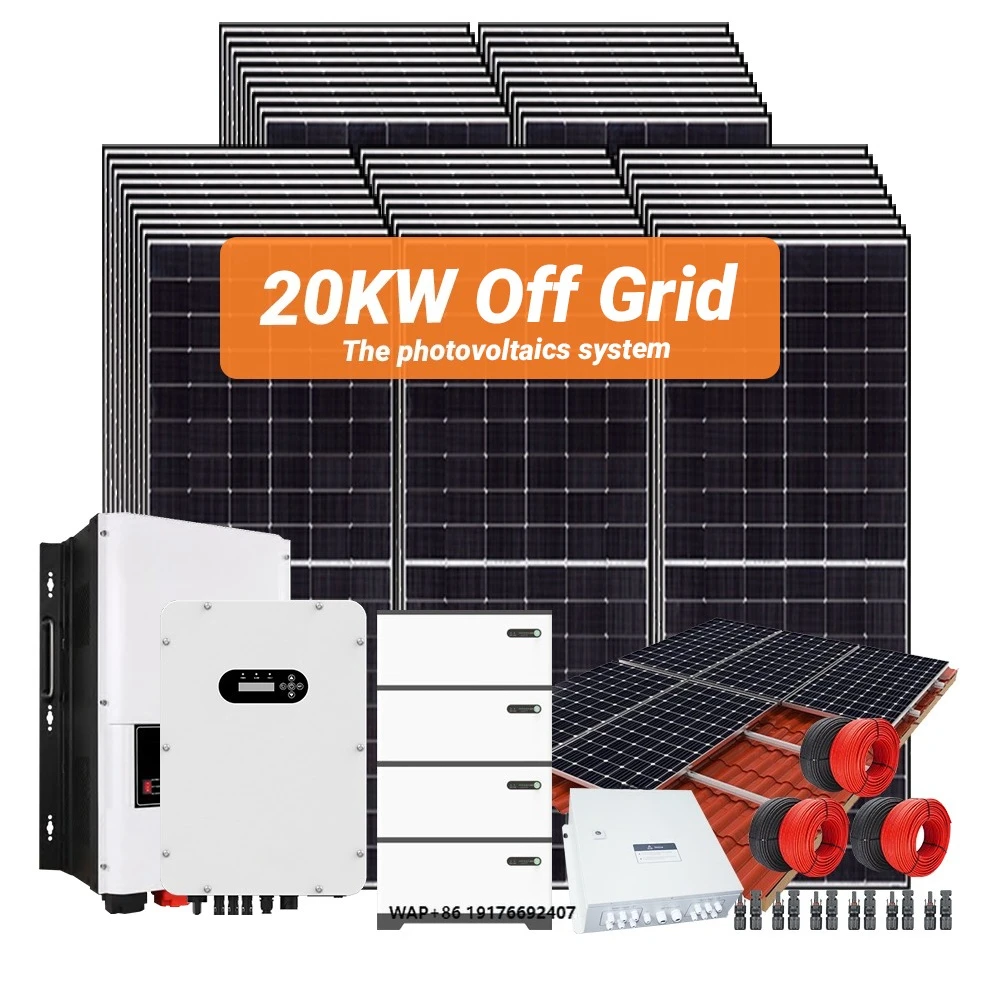 Home Energy Storage High Quality 10kw 20kw 30kw Off-Grid/Hybrid Solar System Kit Complete Solar Panels