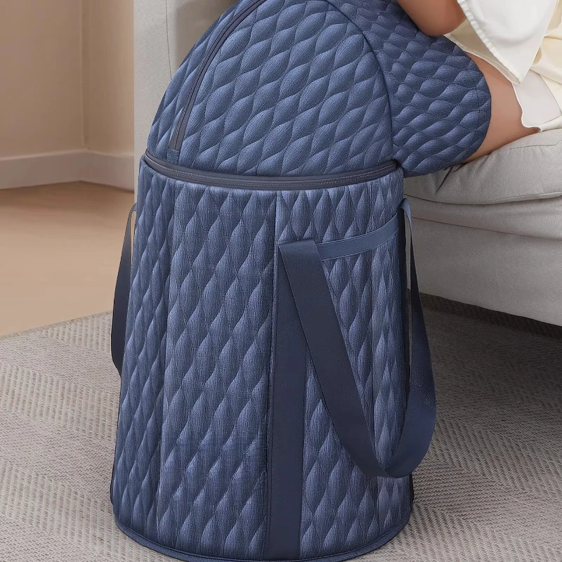 

Foot soaking bucket, household health heightened deep bucket, over calf basin, portable over knee foot soaking bag, foldable