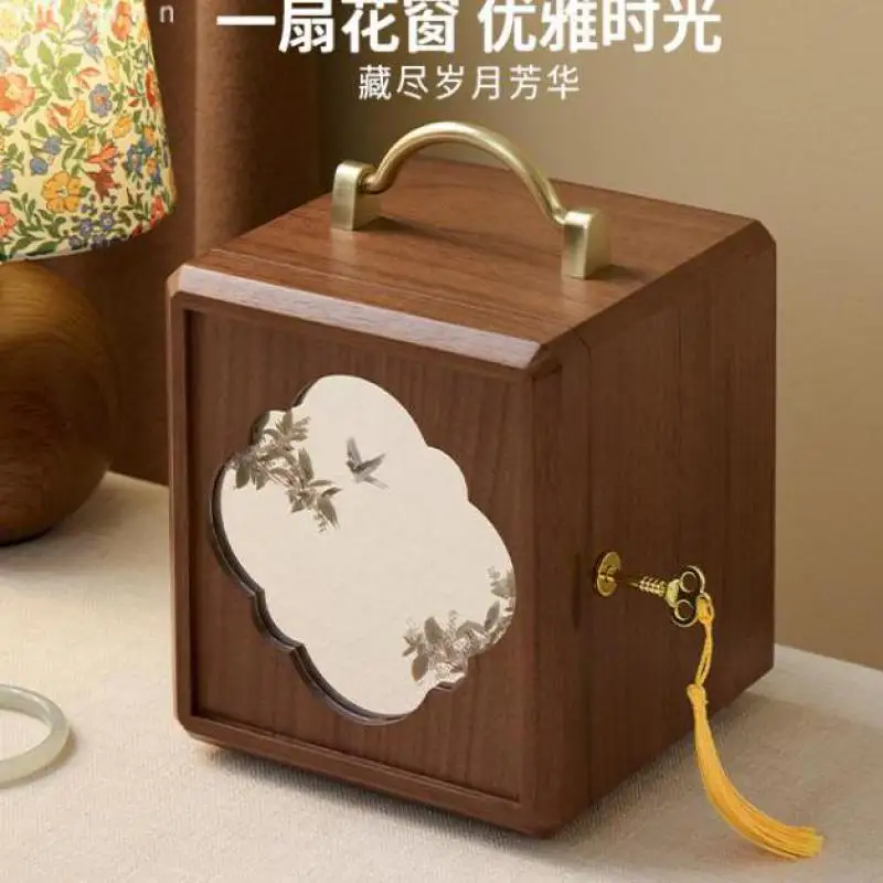 High end Luxurious jewelry storage box 100% Handmade rosewood LOVE lover gift birthday wedding Valentine Day anniversary gift