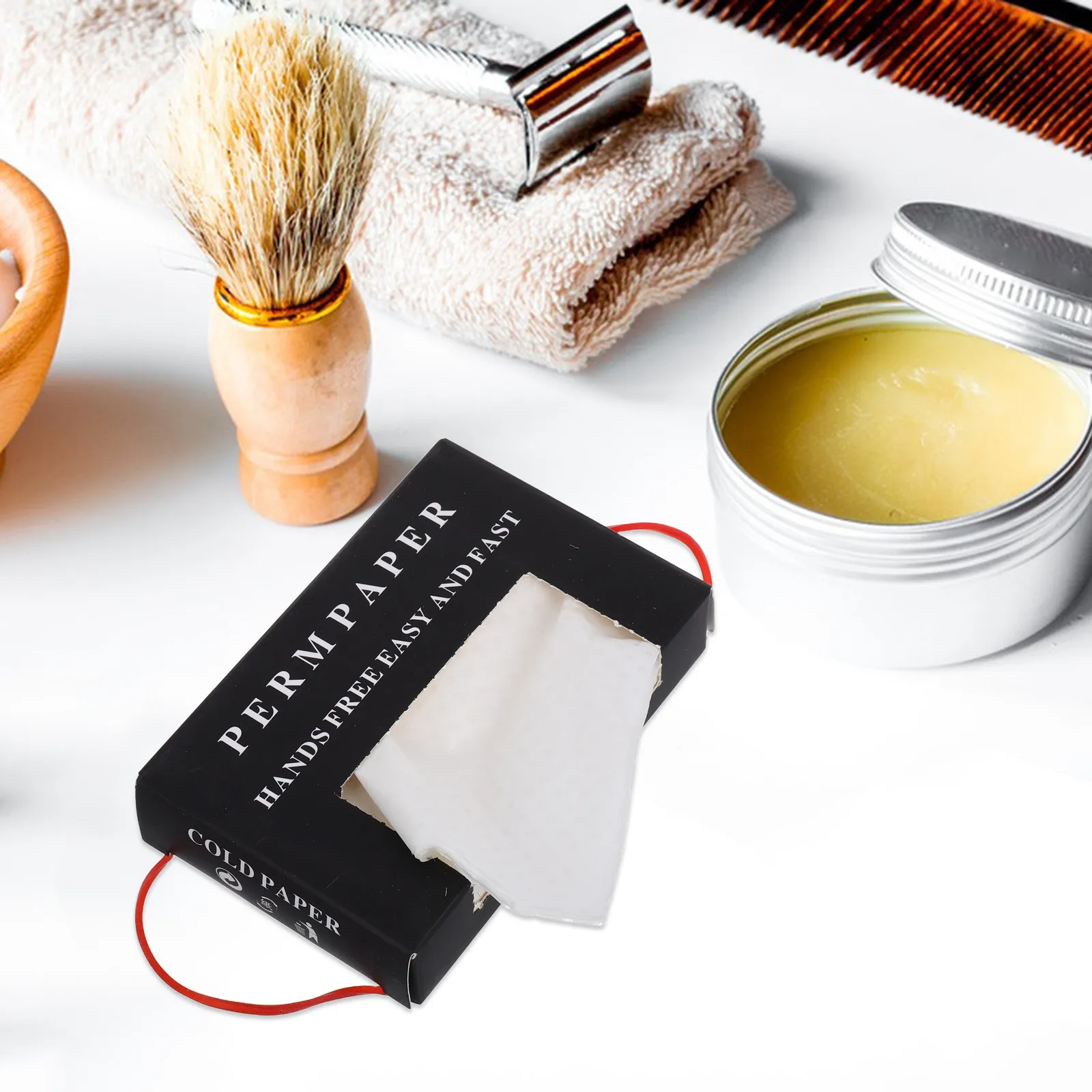 

Perm Paper End Papers for Hair Rollers Insulation Clips Perming Rods Wrap Strips Disposable Ultra Thin Cold Hot Perm