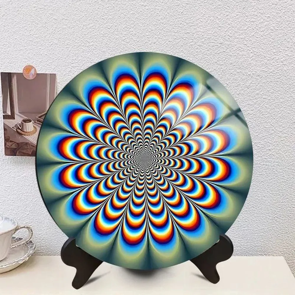 

Visual adjustment chart ornament, Relieving eye fatigue Children's vision farsightedness chart, Office home desktop decoration